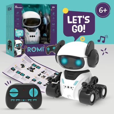 ROMI INTELLIGENT ROBOT. Educational toy for children